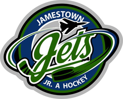 Jamestown Jets 2008-2011 Primary Logo iron on transfers for T-shirts
